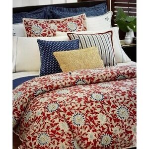 Ralph Lauren Vintage Luxury F/Q Comforter Cote d Azur French Cottage Boho Floral